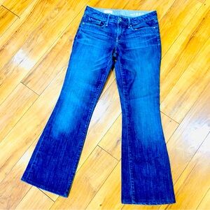 GAP sexy bootcut boot cut denim jeans blue super stretch trending 30 waist 4